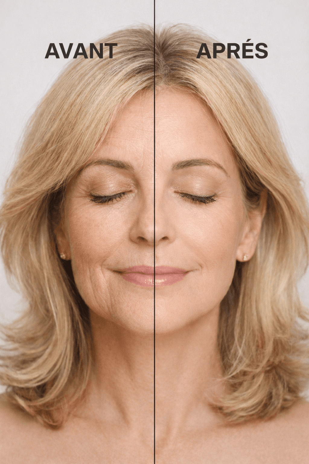Masque anti-âge au collagène pour une peau lisse & hydratée