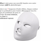 Masque LED luminothérapie | Anti-âge & peau ferme