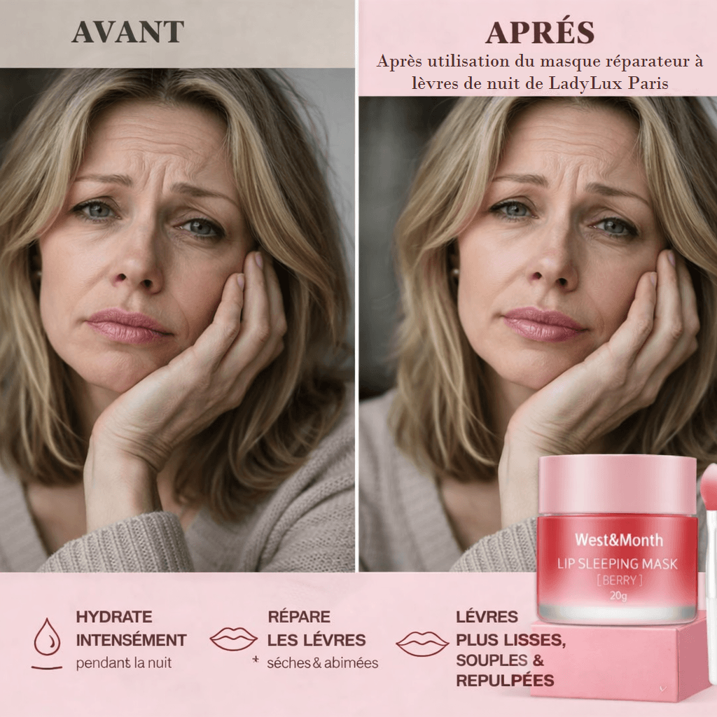 Baume à lèvres réparateur nuit | Hydratation intense